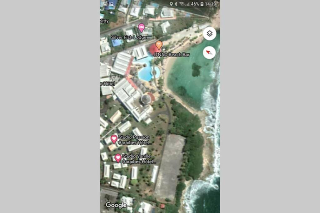 Studio Avec Grande Piscine, Plage Cannelle Caraibes Saint-Francois  Exterior photo