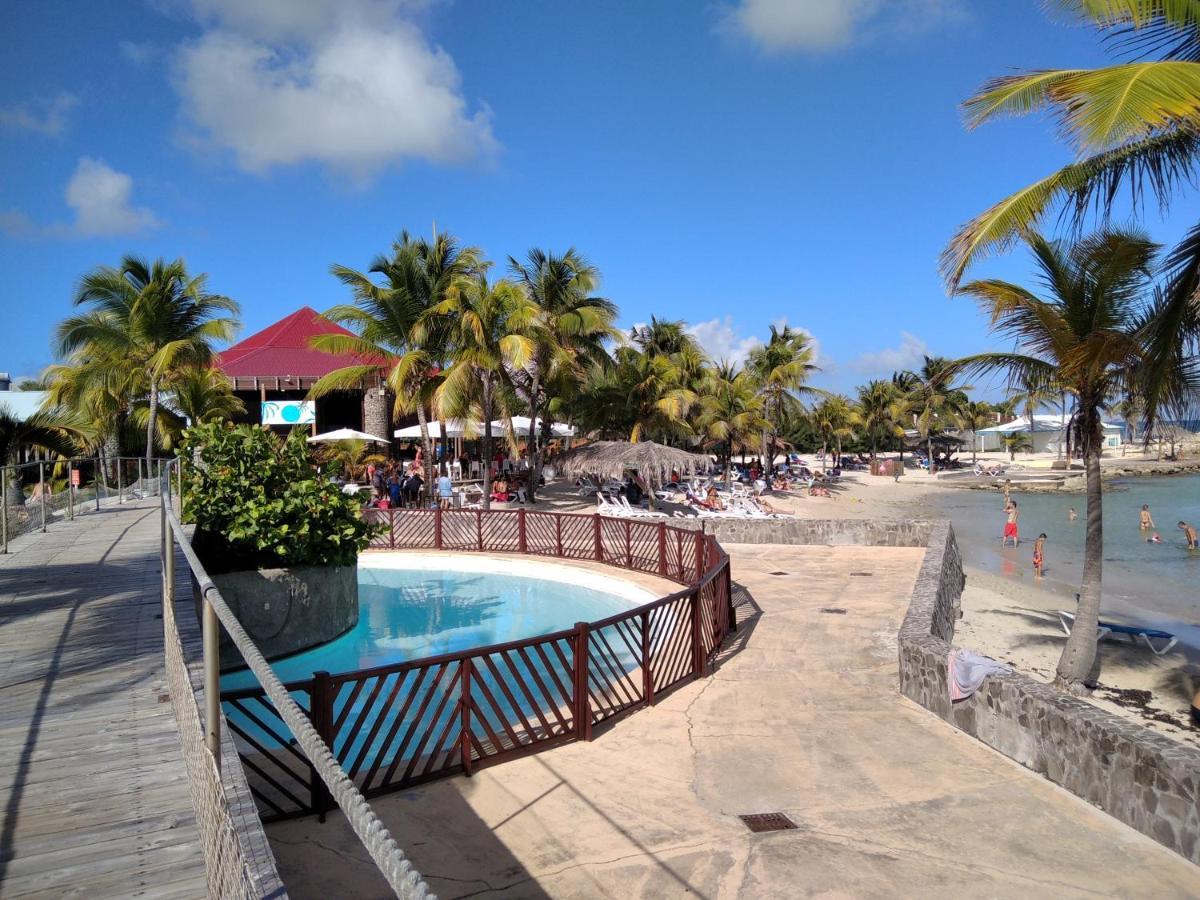 Studio Avec Grande Piscine, Plage Cannelle Caraibes Saint-Francois  Exterior photo