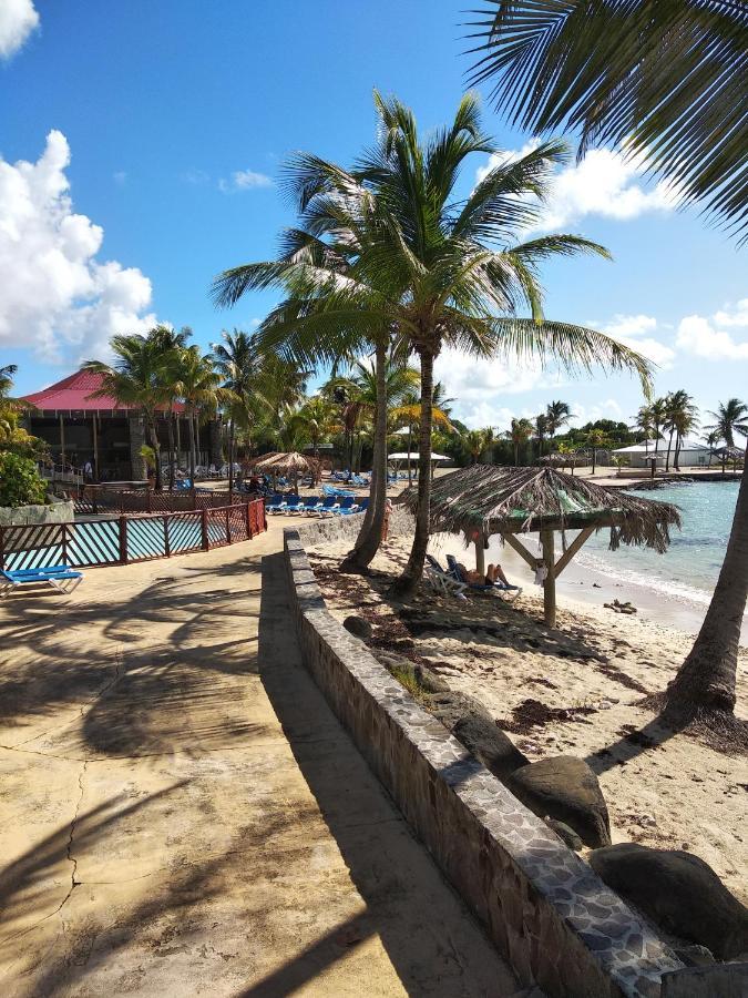 Studio Avec Grande Piscine, Plage Cannelle Caraibes Saint-Francois  Exterior photo