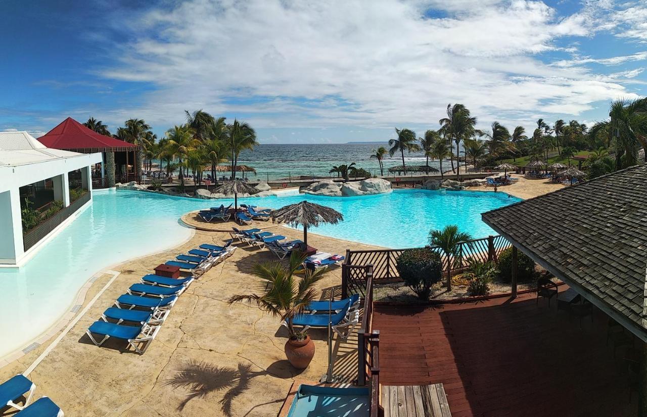 Studio Avec Grande Piscine, Plage Cannelle Caraibes Saint-Francois  Exterior photo