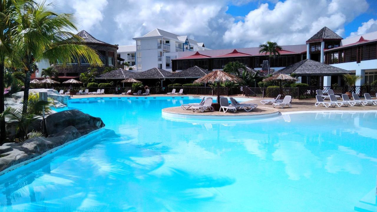 Studio Avec Grande Piscine, Plage Cannelle Caraibes Saint-Francois  Exterior photo